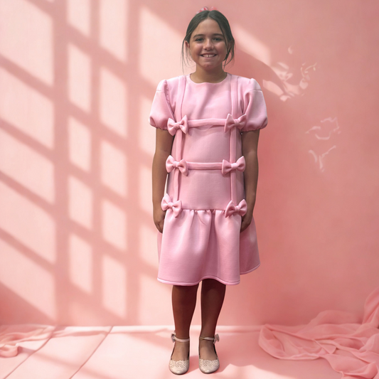 The Pink Bow Celebration Dress