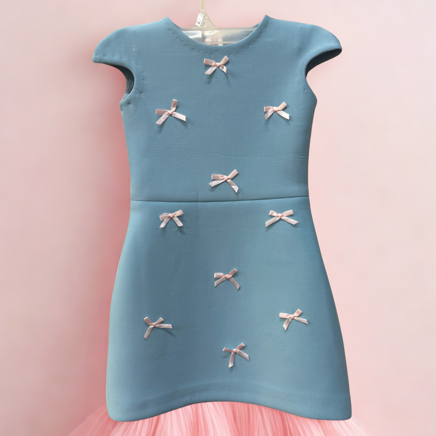 Blue Princess Bow Dress
