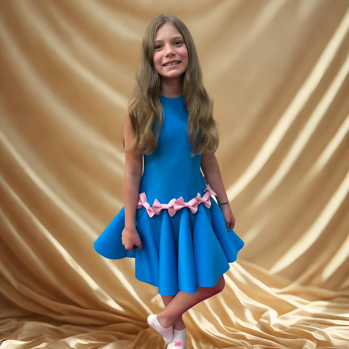 The Blue Bow Signature Dress