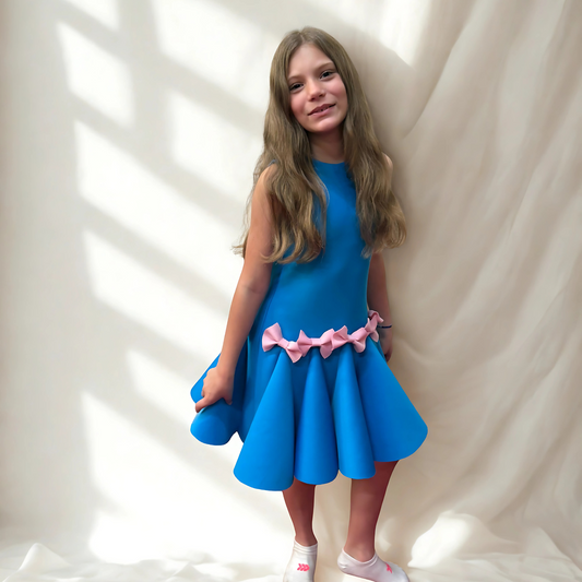 The Blue Bow Signature Dress