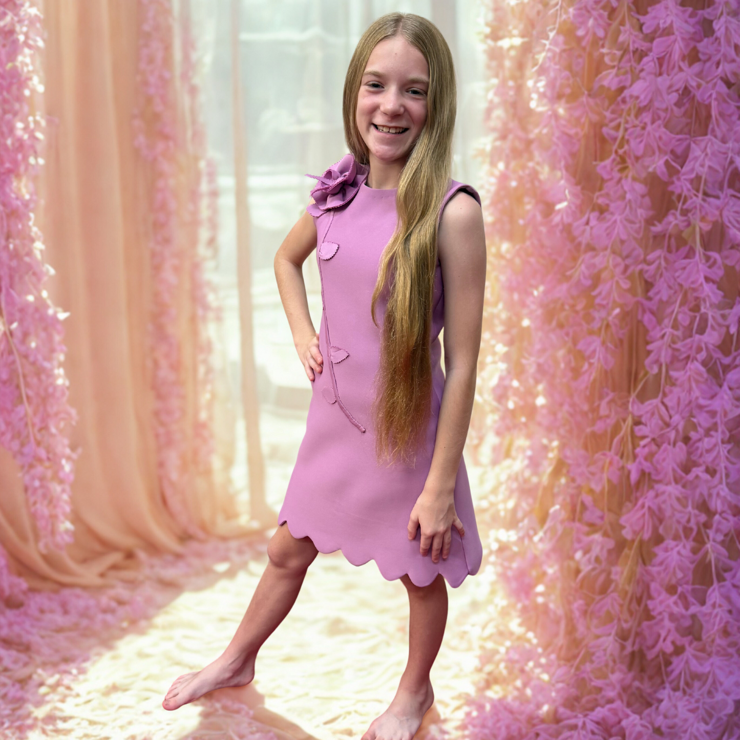 The Lilac Rose Couture Dress