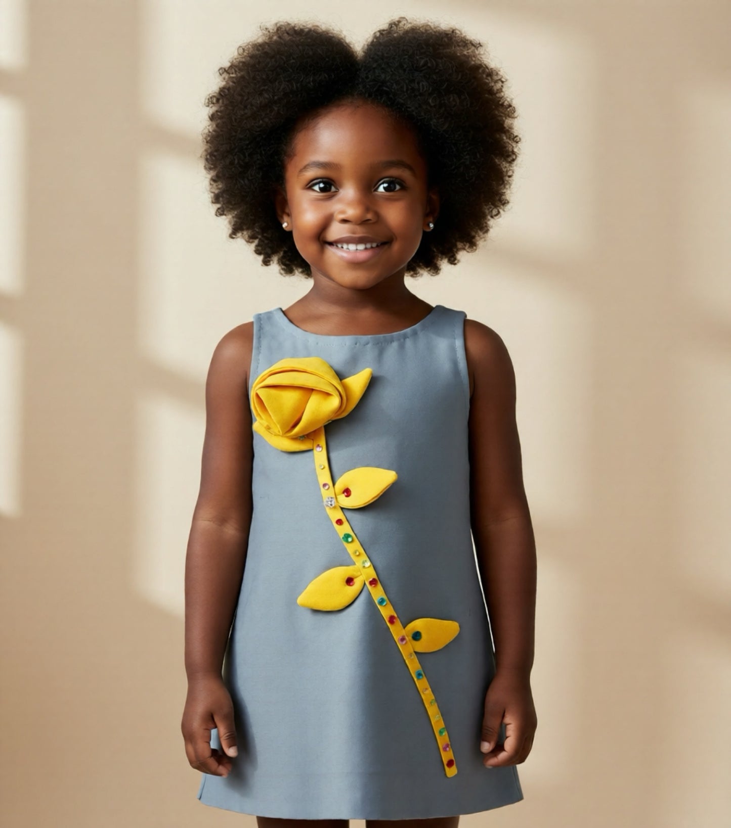 ✨ Blossom Couture Rose Dress – Holiday Luxury Edition