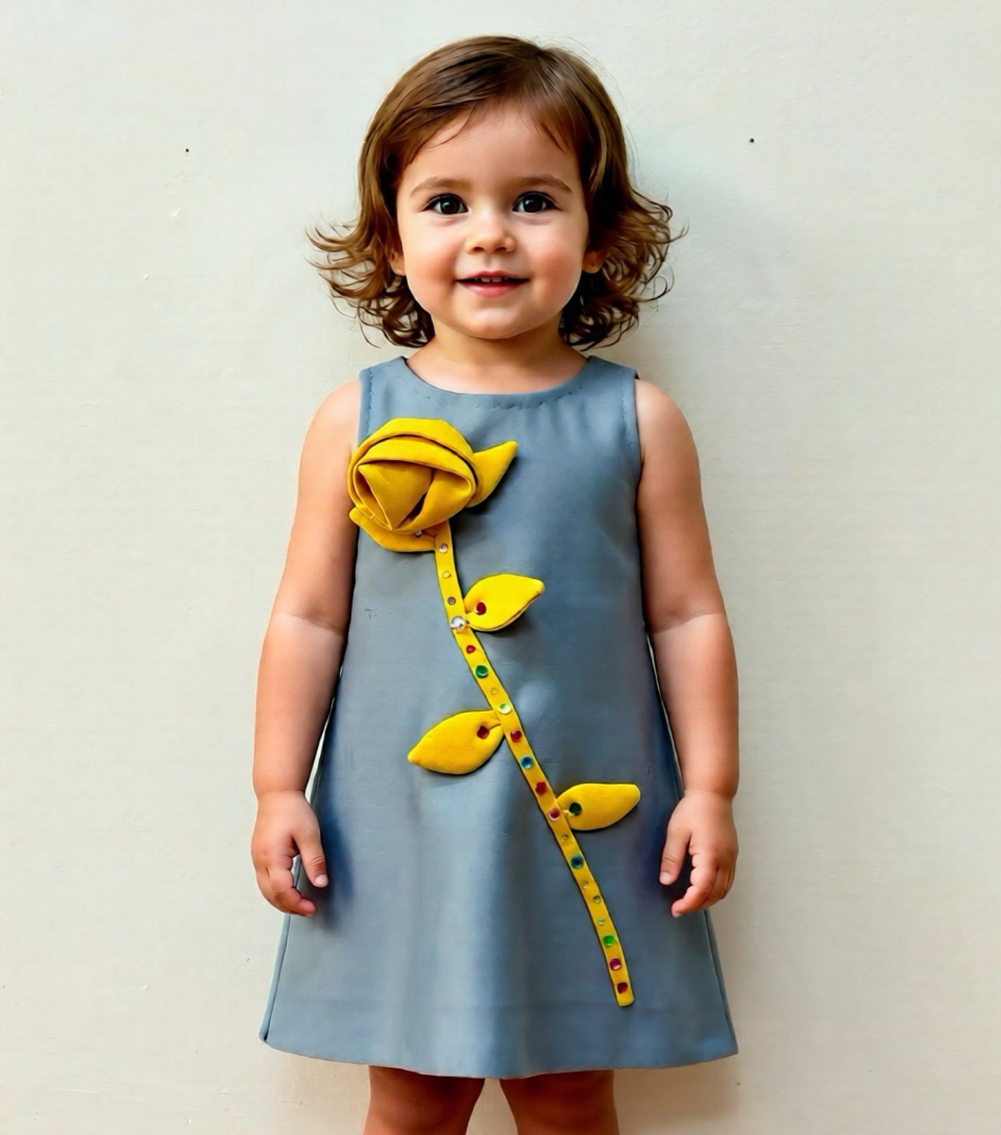 ✨ Blossom Couture Rose Dress – Holiday Luxury Edition